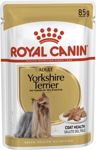 Вологий корм для собак породи Йоркширський Тер'єр Royal Canin Yorkshire Terrier Adult 85