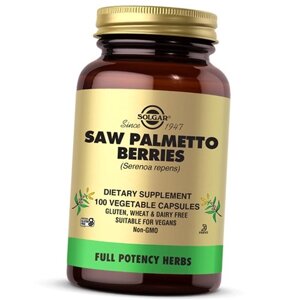 Екстракт З Пальметто Saw Palmetto Berries Solgar 100вегкапс (71313036)