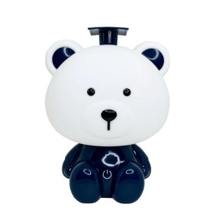 Нічник дитячий "Ведмідь" Mega Zayka MGZ-1406(Blue) мережеве живлення від USB