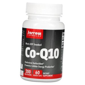 Коензим Q10 Co-Q10 200 Jarrow Formulas 60вегкапс (70345012)