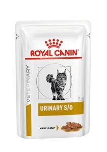 Вологий корм для кішок Royal Canin Urinary S/O при захворюваннях нижніх сечовивідних шляхів 85 г