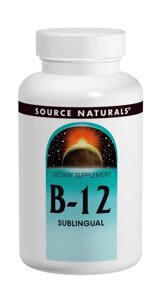 Вітамін В-12 Source Naturals 2000 мкг 200 таблеток для розсмоктування (SN2691)