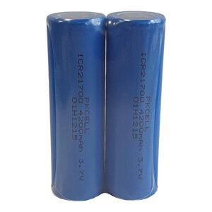 Акумулятори PkCell ICR21700 3.7V 4200mAh Li-Ion 2шт