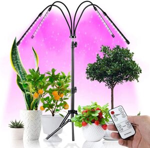 Світлодіодна фітолампа GrowLight cо штативом для вирощування кімнатних рослин Full Spectrum (20201202)