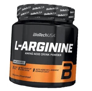 Аргінін в порошку L-Arginine Powder BioTech (USA) 300г Без смаку (27084018)