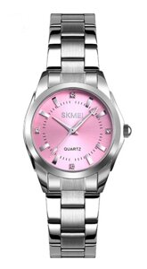 Жіночий годинник Skmei 1620 Pink Steel