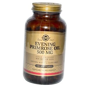 Evening Primrose Oil 500 Solgar 180гелкапс (71313015)