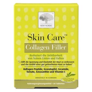 Колаген New Nordic Skin Care Collagen Filler 60 Tabs