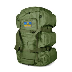 Тактичний рюкзак-сумка 2 в 1 Solve Bag 80 л 75 x 38 x 36 см Олива KT6002501