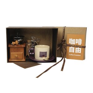 Кавовий набір No Brand A3 Burgundy 5 шт 13012-83785