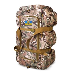 Тактичний рюкзак-сумка 2 в 1 Solve Bag 80 л 75 x 38 x 36 см Мulticam KT6002506