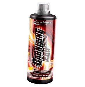 Карнітин для схуднення у рідкій формі L-Carnitine Pro Liquid IronMaxx 1000мл Манго (02083005)