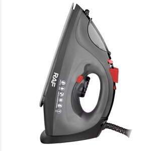 Парова праска RAF R. 1245G з керамічною підошвою 1800W Grey
