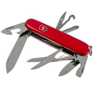 Швейцарський складаний ніж Victorinox Super Tinker 91 мм 14 функцій Червоний у блістері (1.4703. B1)