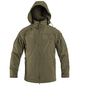 Тактична куртка Mil-Tec SOFTSHELL JACKET SCU OLIVE 10864012 2XL