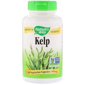 Ламінарія Nature's Way Kelp 600 мг 180 капсул (NWY14508)