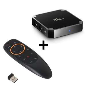 Смарт тв приставка - X96 Mini 2/16 GB Smart TV Android Чорна + Пульт g10