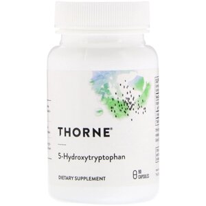 Амінокислота Thorne Research 5-HTP 100 мг 90 капсул