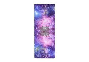 Килимок для йоги замшевий Rao Sitara Cosmic Mandala 181x68x0.3 см