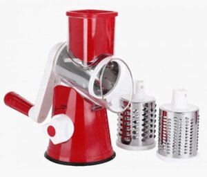 Овочерізка ручна Kitchen Master Tabletop Drum Grater Червоний