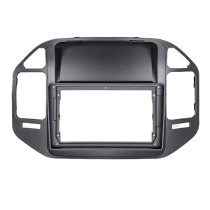 Перехідна рамка Lesko 9" Mitsubishi Pajero 1999-2006 Чорний (9292-38044)