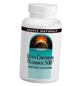 Ультра Хром Піколінат Ultra Chromium Picolinate Source Naturals 120таб (36355094)