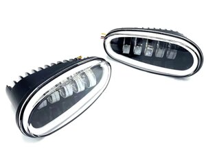 Комплект протитуманних LED фар AllLight для Daewoo 5 лінз 50W 2 шт