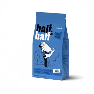 Сухий корм для собак великих порід Half&Half Large Breed 2 кг із яловичиною (20765)