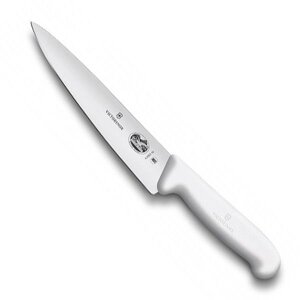 Кухонний обробний ніж Victorinox Fibrox Carving 19 см Білий (5.2007.19)