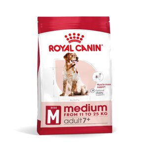 Корм для собак середніх порід Royal Canin Medium Adult 7+ 4 кг