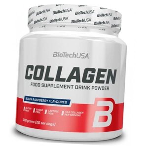 Колаген Collagen Powder BioTech (USA) 300г Чорна малина (68084002)