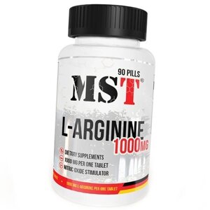 Аргінін L-Arginine 1000 MST 90таб (27288015)