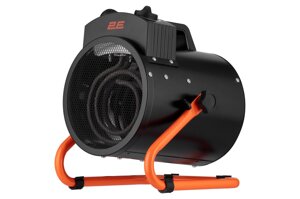 Теплова гармата електрична для дому 2E Ceramic AHT3000 3 кВт 30 м. кв black