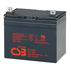 Акумуляторна батарея AGM CSB GP12340 12V 34Ah