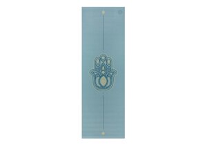 Килимок для йоги Bodhi Leela Hamsa Light Blue 183x60x0.4 см