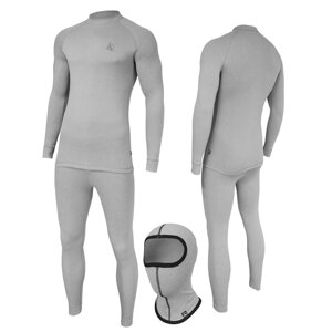 Комплект чоловічої термобілизни Radical Polska Madman Сірий (r0049)