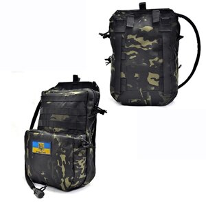 Тактичний гідратор-рюкзак Solve MOLLE Темний мультикам 3 л KT6005280