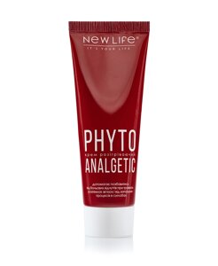 Знеболювальна мазь для м’язів і суглобів New Life крем фіто-анальгетик 70 г (288626911)