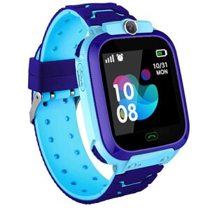 Дитячі розумні смарт годинник c GPS Smart baby watch TD07S + камера Блакитний