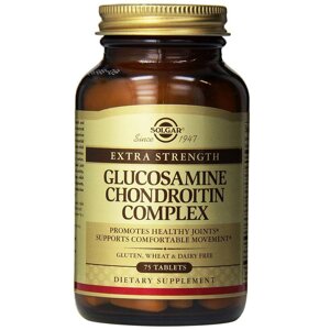 Глюкозамін і Хондроітін (Комплес) Glucosamine Chondroitin Solgar 75 таблеток