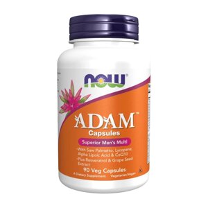Комплекс для чоловіків Now Foods Adam у капсулах №90