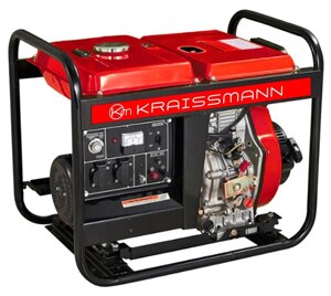 Дизельний генератор KRAISSMANN 8000 DG 1 Red Energy Line 6.5 кВт (3307004)