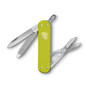 Швейцарський ніж лімітованої серії Victorinox Classic SD Alox Limited Edition Жовтий 58 мм (0.6221. L23)