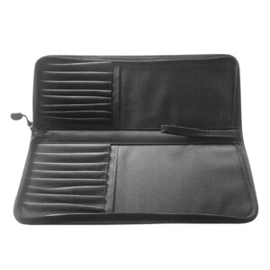 Пенал футляр WORISON для кистей із довгою ручкою 37х14х3 см Чорний (PBB)