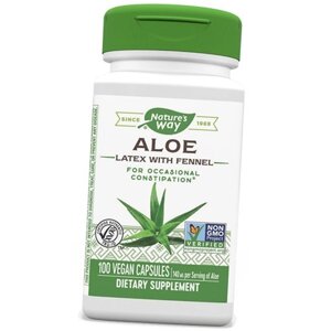 Алое та Семена фенхелю Aloe Nature's Way 100вегкапс (71344075)