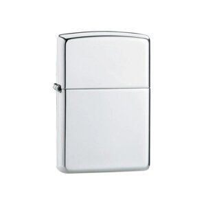 Срібна бензинова запальничка Zippo 26 Armor High Polish Sterling Silver (26)