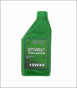 Олія моторна Optimal Супердизель 15W40 API CG-4 1 л