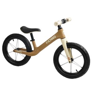 Дитячий велобіг Corso D-907 Indigo 14" Бежевий (167946)