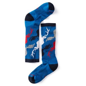 Термономоноски SmartWool Kids' Wintersport Camo Socks 22-25 Синій (SW 01323.378-XS)