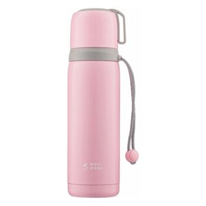 Термос із нержавіючої сталі 500 мл Well Done WD-7025P Light Pink